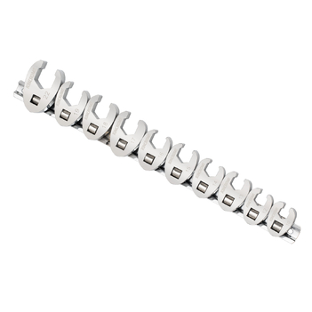 Crows Foot Spanner Set 10 Piece 3/8" Drive - Metric Kincrome K030007