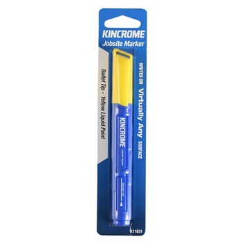 Paint Marker Bullet Tip Yellow Kincrome K11831