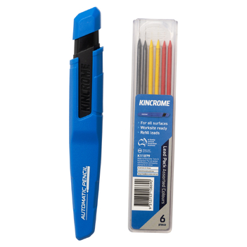 Automatic Mechanical Pencil & Assorted Refill Pack Kincrome K11873