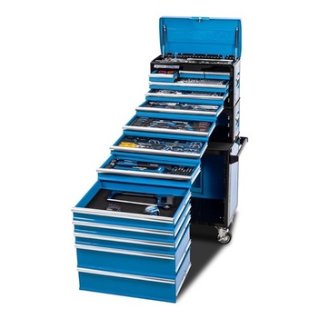 Evolution Tool Workshop 245 Piece 14 Drawer 1/4, 3/8 & 1/2" Drive Kincrome K1226