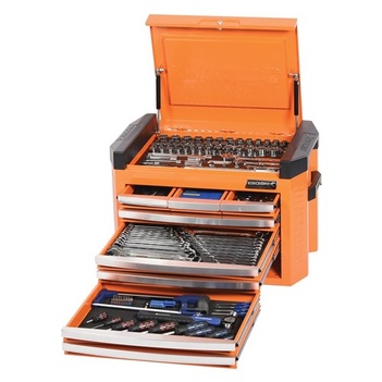 Tool Kit 207 piece, 8 Drawer, Flame Orange Kincrome K1509O