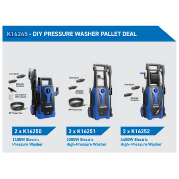 DIY Pressure Washer Pallet Deal Kincrome - K16245 main image