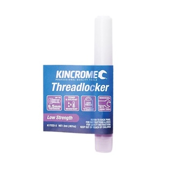 Thread Locker Low Strength 2ml Kincrome K17222-2