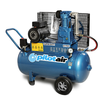 Reciprocating Super Duty Air Compressor K Series 240V / 1.65 KW / 100 Litres Receiver K17SD