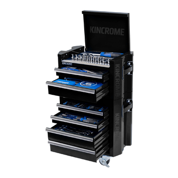 Contour Mini Workshop Tool Kit 78 Piece 6 Drawer (10") Black Kincrome K1940B
