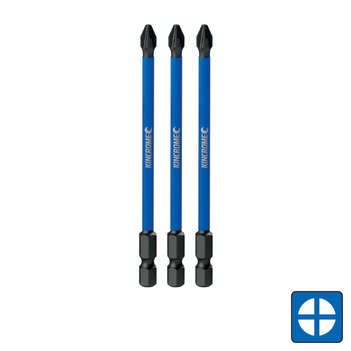 Phillips #2 Impact Bit 100mm 3 Piece Kincrome K21247
