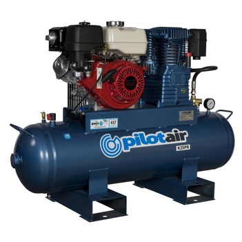 Reciprocating Air Compressor HONDA Petrol/GX270 /150 L Rec./457 L/min FAD Pilot K25PR