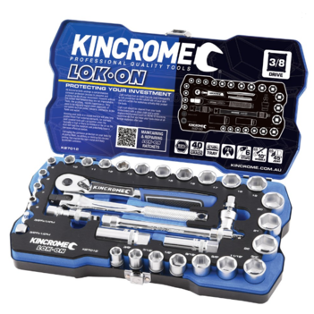 Socket Set 33 Piece 3/8" Drive - Metric & Imperial Kincrome K27012