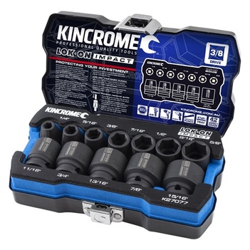 LOK-ON™ Impact Socket Set 12 Piece 3/8" Drive Imperial Kincrome K27077