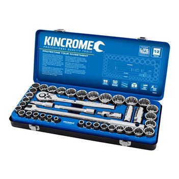 Socket Set 42 Piece 1/2" Drive - Metric & Imperial K28022 Kincrome