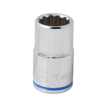 Socket 14mm 1/2" Drive Mirror Polish Kincrome K2866