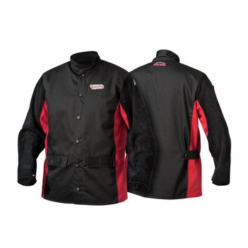 Shadow Split Leather Sleeved Welding Jacket Large K2986-L