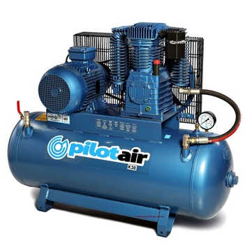 Reciprocating Air Compressor 415V/ 5.5 KW/ 200 L Rec./ 681 L/min FAD K30