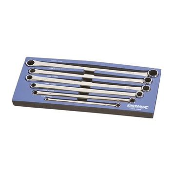Double Ring Spanner 0° Offset 6 Piece Metric Kincrome K3065