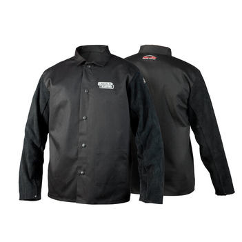 Welding Jacket Traditional Split Leather Sleeved Large Lincoln K3106-L