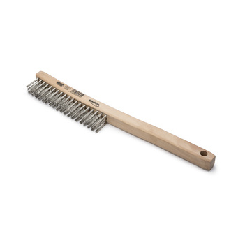 Wire Brush 3 Row Stainless Steel