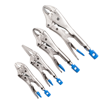 4Pce Long Nose & Curved Jaw Locking Plier Set Kincrome K40080