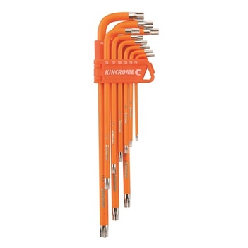 Tamperproof TORX Set Long Series 9 Piece Kincrome K5044