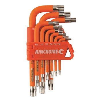 Tamperproof Torx® Key Set Short Series 9 Piece Kincrome K5145