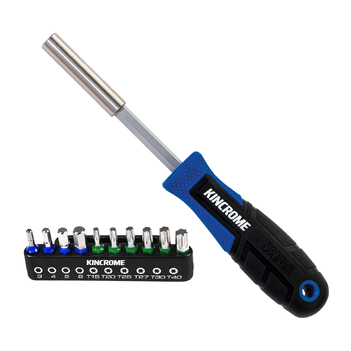 Torque Master Hex & TORX Bit & Driver Set 11 Piece Kincrome K5513