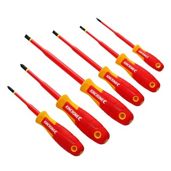 6 Piece TorqueMaster VDE Screwdriver Set Kincrome K5618