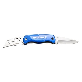 Folding Utility Knife Twin Blade Kincrome K6102 main image