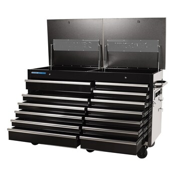TRADE CENTRE Mobile Bench Twin Lid 13 Drawer (Trolley Only) Kincrome K7371