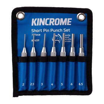Short Pin Punch Set 7 Piece Kincrome K9459