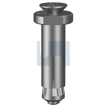 M10 X 50mm Hot Dip Galvanised Finish HBS-BOLT CSK Blind Install Class 8.8 Hobson KBB88GKM100050 Pack of 50