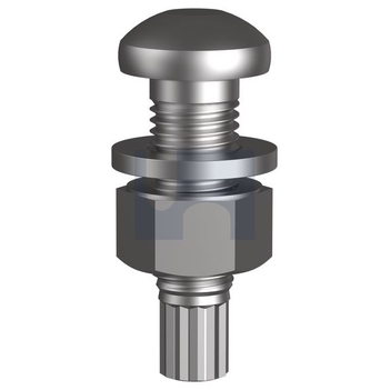 M12 X 45mm Hot Dip Galvanised Finish Tension Control Structural Bolt K0 10.9 Class Metric Hobson KBCT9GCM120045 Pack of 100