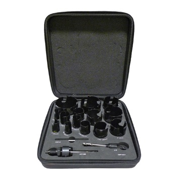 14 Piece Multi-Purpose Carbide Tipped Hole Saw Kit TCT 11880 Starrett KMP14031