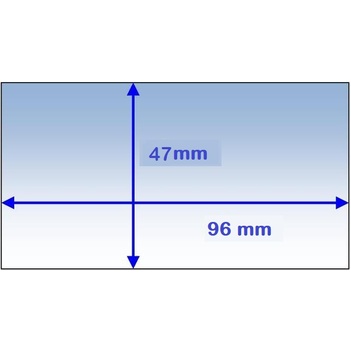 Clear Inner Lens 96 X 47mm For Lincoln Viking 1740 Series KP3283-1 PKT:5