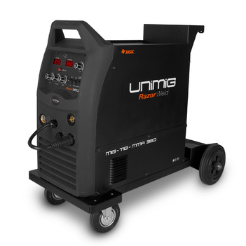 Unimig MIG 350 Compact Inverter Welder Multifunction MIG/MMA/TIG  KUMJR350K-SG 