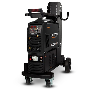 Unimig Razor TIG 320 AC/DC Watercooled With 8 Metres SR TIG Torch And Trolley KUMJRRW320ACDCW