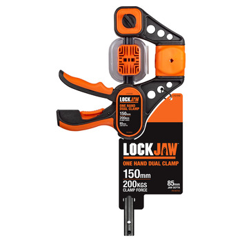 Clamp Plastic One Hand Chang V GRV HDLE L112 150mm Lockjaw L1120150