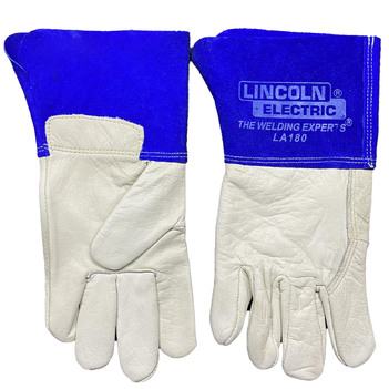 TIG Welding Gloves reinforced 165mm Cuff  Lincoln LA180