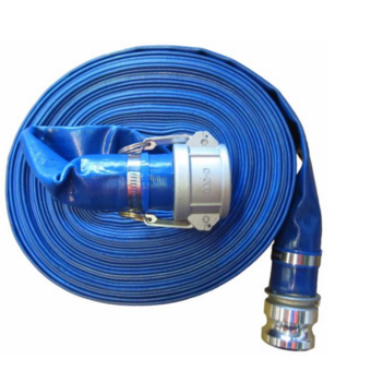 2" x 20mt Blue PVC Layflat Pump Hose