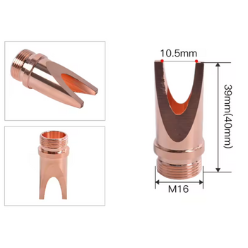 C-Type Laser Welding Nozzle M16x1x10.5C