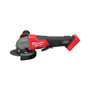 18V Li-ion Cordless Brushless 125 mm (5") Angle Grinder with Deadman Paddle Switch - Skin only Milwaukee M18FAG125XPD-0