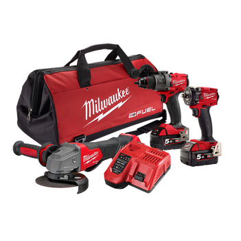 M18 Fuel™ 3 Piece Power Pack 3B3 Milwaukee M18FPP3B3502B