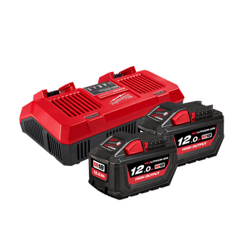 M18™ Red Lithium™ High High Output™ 12.0AH Dual Bay Starter Pack Milwaukee M18HOSPD122B