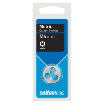 Carbon Die Nut M440 M 5x0.8 TCA Sutton Tools M4400500