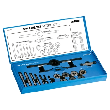 M500 Tap & Die Set 17pce Metric TCA Sutton Tools M500M16