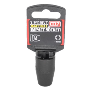 Impact Socket With Hang Tab 1/2" Drive 6 Point 11mm M7 M7-MA411M11 main image