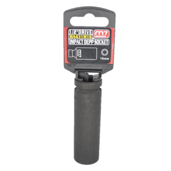 Impact Deep Socket 1/2" DR 6 Point 16MM M7 M7-MA431M16