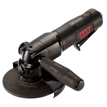 Angle Grinder 115mm, Extra Heavy Duty, 1.3hp, Safety Lever Throttle With Side Handle, Spindle Size: M14X2.0 M7 M7-QB7145M
