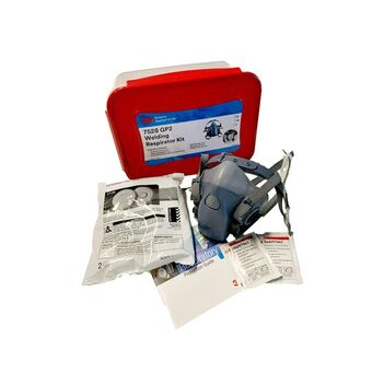 3M Half Face Welder's Reusable Respirator Starter Kit 7500 Series GP2 M7528