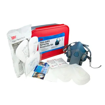 Kit respirator spraying medium 7551 A1P2 main image