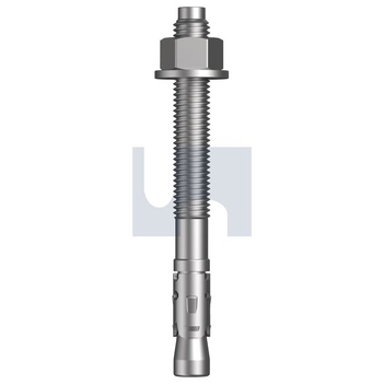 M10 X 65mm Mechanical Galvanised Finish Clawbolt (Wedge Anchor) Class 5.8 Metric Hobson MAW58GCM100065 Pack of 25