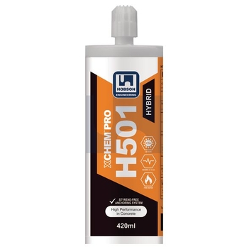 XCHEM PRO H501 Hybrid - Vinyletser Urethane Cartridge Adhesive 420ml Hosbon MCCH501420